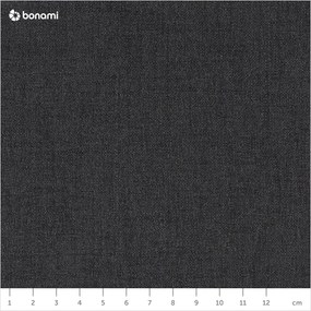 Antracitová boxspring posteľ 180x200 cm Stockholm – Meise Möbel