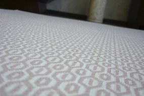 Koberec SIZAL FLAT 48603/526 Očká krém ružový
