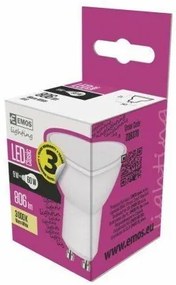 Emos LED žiarovka Classic 9W GU10 teplá biela ZQ8370