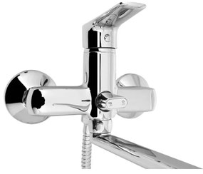 Aqualine - Umývadlová/vaňová batéria LOTTA lesklý chróm