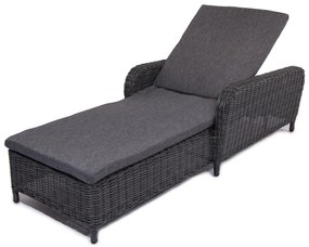 Ležadlo CHESTER tmavosivé