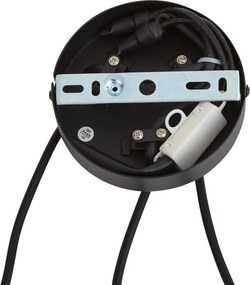 Retro závesná lampa béžová 3-svetlá - Monti