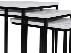 Odkladací stolík Metal Zigon, 3 ks