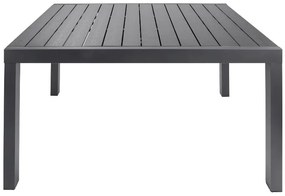 Livarno home Rozkladací záhradný stôl Miami + Záhradná stolička Miami, 8 kusov  (800008472)