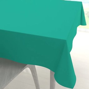 Biante Dekoračný štvorcový obrus Rongo RG-091 Tyrkysovo zelený 100x100 cm