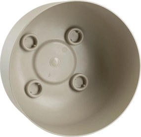 PLASTOVÝ KVETINÁČ TERRA 27X17 CM BÉŽOVÁ