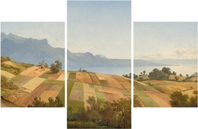 Obraz - Alexandre Calame, Swiss Landscape, reprodukcia (90x60 cm)