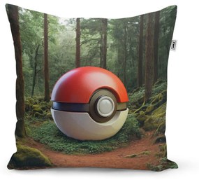 Sablio Vankúš Pokemon ball Les - 40x40 cm