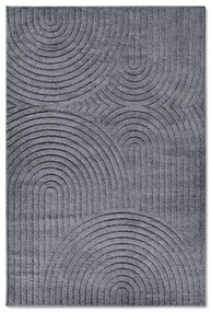 Antracitový koberec 160x235 cm Panglao New York Anthracite – Elle Decoration