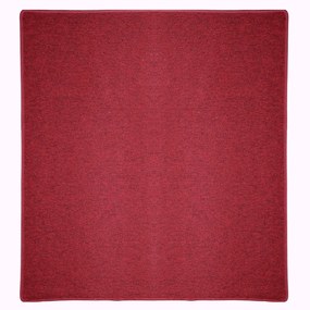 Kusový koberec Astra červená štvorec, 180x180, červená, chodba / predsieň, Vopi