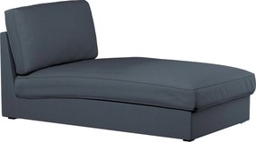 Poťah na ležadlo Kivik farba produktu modrá látka zapletaná