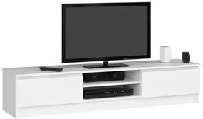 Stolík pod TV RTV K 160 CLP biely