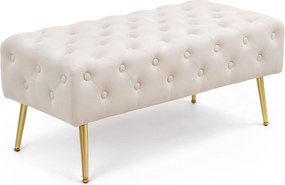 Taburet Monaco béžový