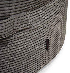 Krémový menčestrový detský sedací vak Roll 80 – SLOWDOWN