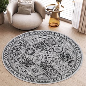 TA Koberec KF87A ŠEDÁ MELISA MAA Rozmer: 100x100 cm