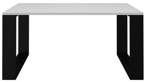 Konferenčný stolík Modern Biela/Čierna