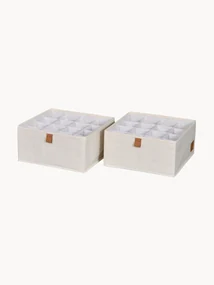 Úložné škatuľky Premium, 2 ks