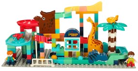 KIK Kreativní bloky dinosauří park kuličková dráha 147sz