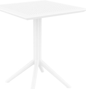 Skladací stôl Sky square - biela