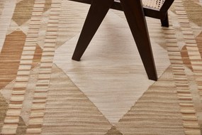 Diamond Carpets koberce Ručne viazaný kusový koberec Fibonacci I DESP HL88 Beige Mix - 120x170 cm