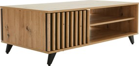 XXXLutz KONFERENČNÝ STOLÍK, čierna, dub artisan, kov, kompozitné drevo, 110/60/39 cm MID.YOU - Stolíky do obývačky - 002798018301