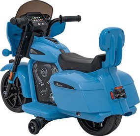 Ramiz Detská motorka Chopper INDIAN modrá