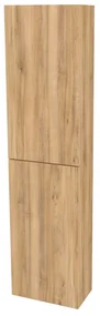 Mereo, Mereo Aira, kúpeľňová skrinka 170 cm vysoká, pravé otváranie, Multidecor, Orech Pacifik prírodný, MER-CN794PNOPP2