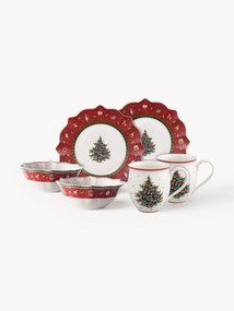 Súprava tanierov z porcelánu Toy's Delight, 2 osoby (6 dielov)