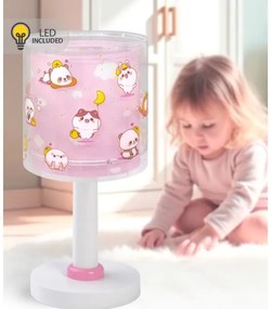 Dalber 41761S - LED detská lampička KAWAII FRIENDS 1xG4/4W/230V ružová