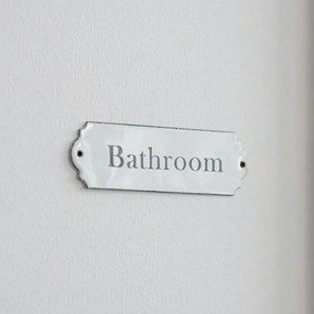 Garden Trading Kovový štítok Bathroom