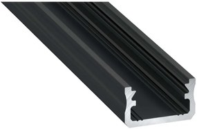 Led-Labs LED profil LUMINES typ A čierny elox 3m