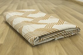 Koberec šnúrkový Berg 28354/62 Geometrický Romby krémový