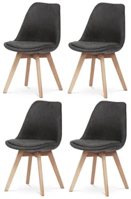 Sada jedálenských stoličiek CT-751 GREY2, 4 ks