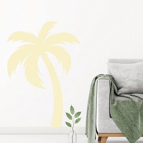 Veselá Stena Samolepka Palma Farba: béžová, Veľkosť: 60 x 41 cm