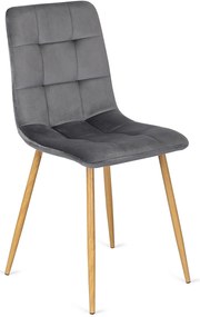 Jedálenská stolička Ceasar 3 (sivá) . Akcia -15%. Vlastná spoľahlivá doprava až k Vám domov. 1129143