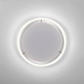 Stropné LED svetlo Ritus, Ø 39,3 cm, hliník