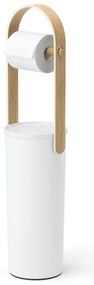 Biely plastový stojan na toaletný papier Bellwood – Umbra
