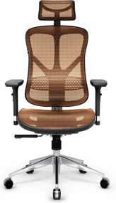 Diablo Chairs - Ergonomické kreslo Diablo V-Basic: čierno-oranžová