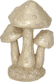 Dekorácia Golden Mushrooms 12cm