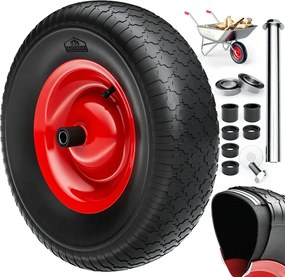 Fúrik BARRY pozinkovaný, max. kapacita 100l/250kg, strieborná/čierna Gardebruk