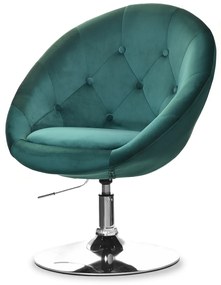 Kreslo Lush 3 (zelená + zlatá). Vlastná spoľahlivá doprava až k Vám domov. 1110237