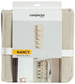 Závesný látkový organizér do skrine Nancy – Compactor