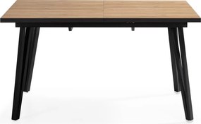 Jedálenský stôl s doskou v dubovom dekore 90x140 cm Cleo - Marckeric