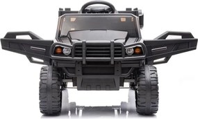 LEAN CARS Batériové autíčko BDM0926 LED MP3 diaľkové čierne
