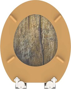 Eisl Sanitär WC sedadlo MDF Soft Close Solid Wood 80124
