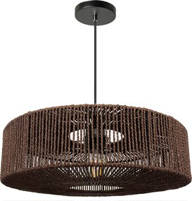 Toolight Toolight, stropné svietidlo 1xE27 APP1295-1CP, hnedá, OSW-02425