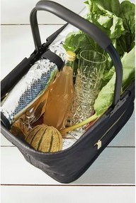 Čierny termo košík 25 l City – Sagaform