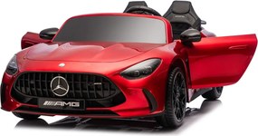 LEAN CARS Autobatéria Mercedes GT63 AMG DK-GT63 24V LCD červená lakovaná