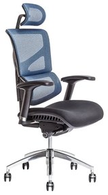 Kancelárska ergonomická stolička Office Pro MEROPE SP — viac farieb, nosnosť 135 kg Modrá