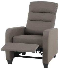 Tempo Kondela Relaxačné kreslo, hnedá, TURNER